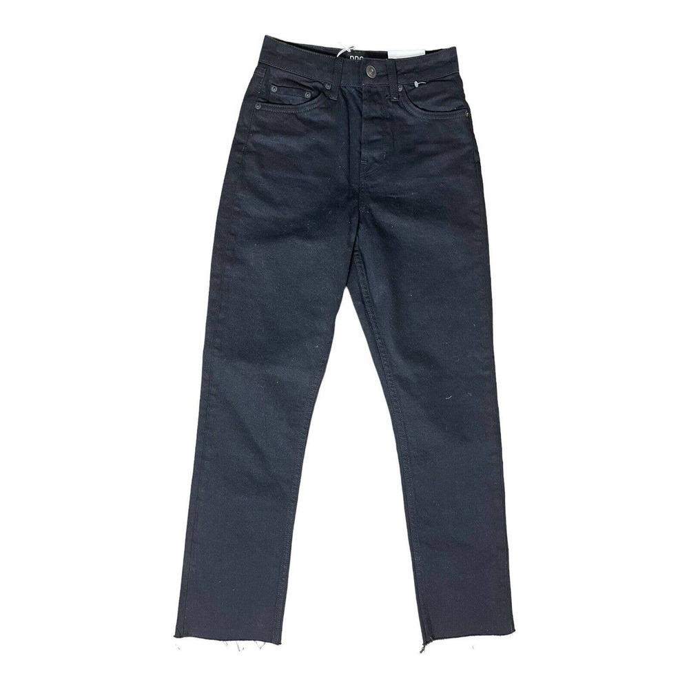 BDG Urban Outfitters Women Jeans Dillon High Rise Slim Straight Black Sz 24 x 32